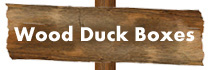 wood duck boxes