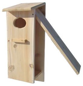 full door wood duck house